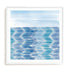 Blue Sea II Wall Art #oran_white-white-border