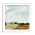 Prarie Fields I Wall Art #oran_white-white-border