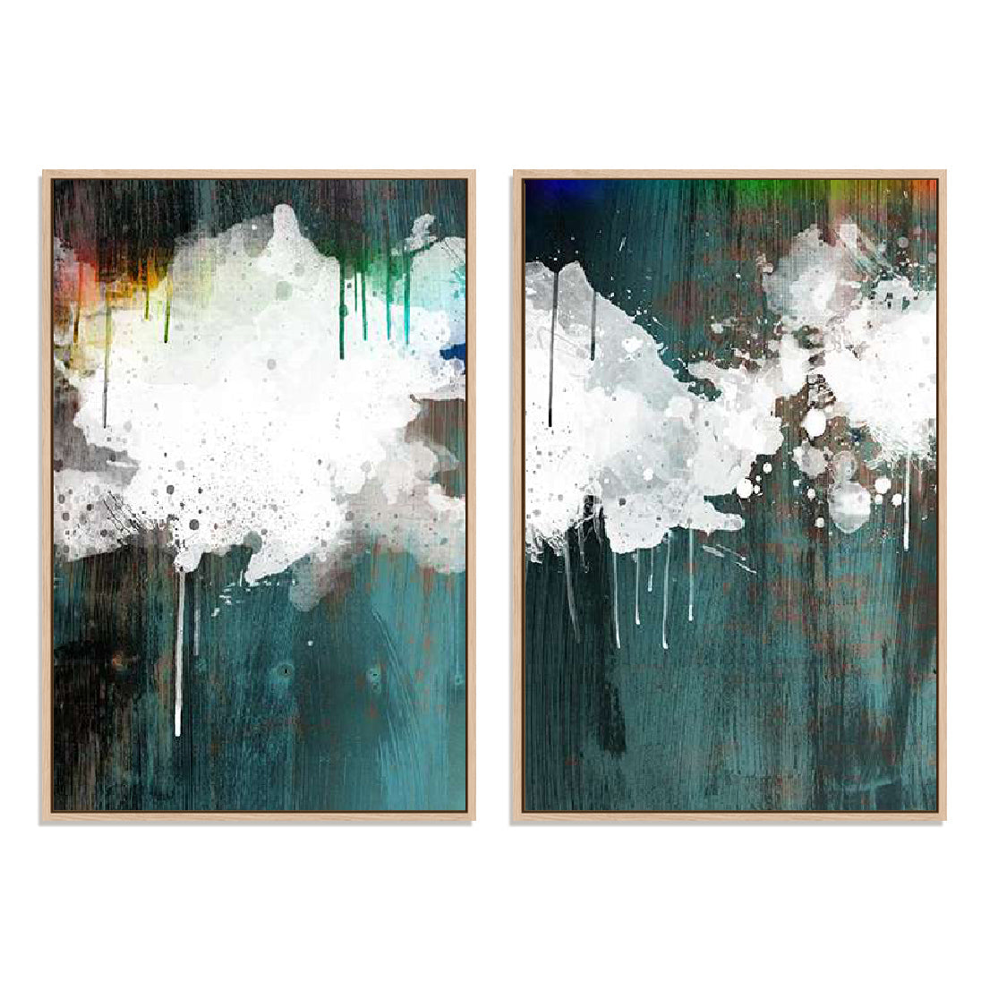 Splash I And Splash II Wall Art