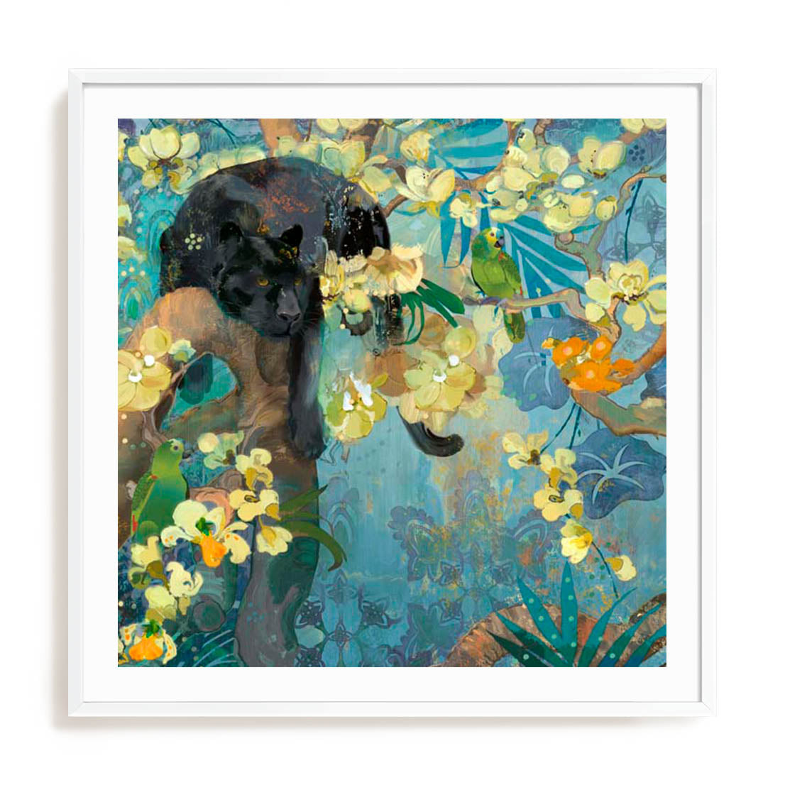 Black Jaguar Wall Art