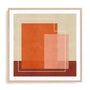 Red Squares Wall Art
