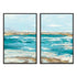Breaking Waves I And II Wall Art