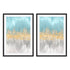 Neutral Wavelengths II and III Wall Art