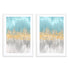 Neutral Wavelengths II and III Wall Art