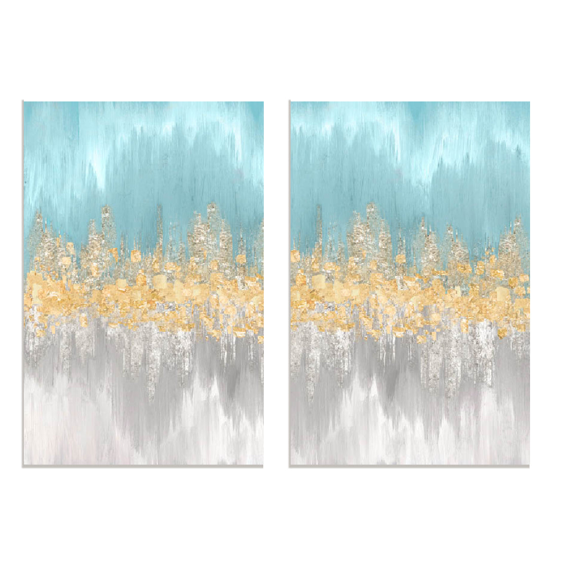 Neutral Wavelengths II and III Wall Art