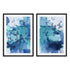 Butterfly Blue I And II Wall Art