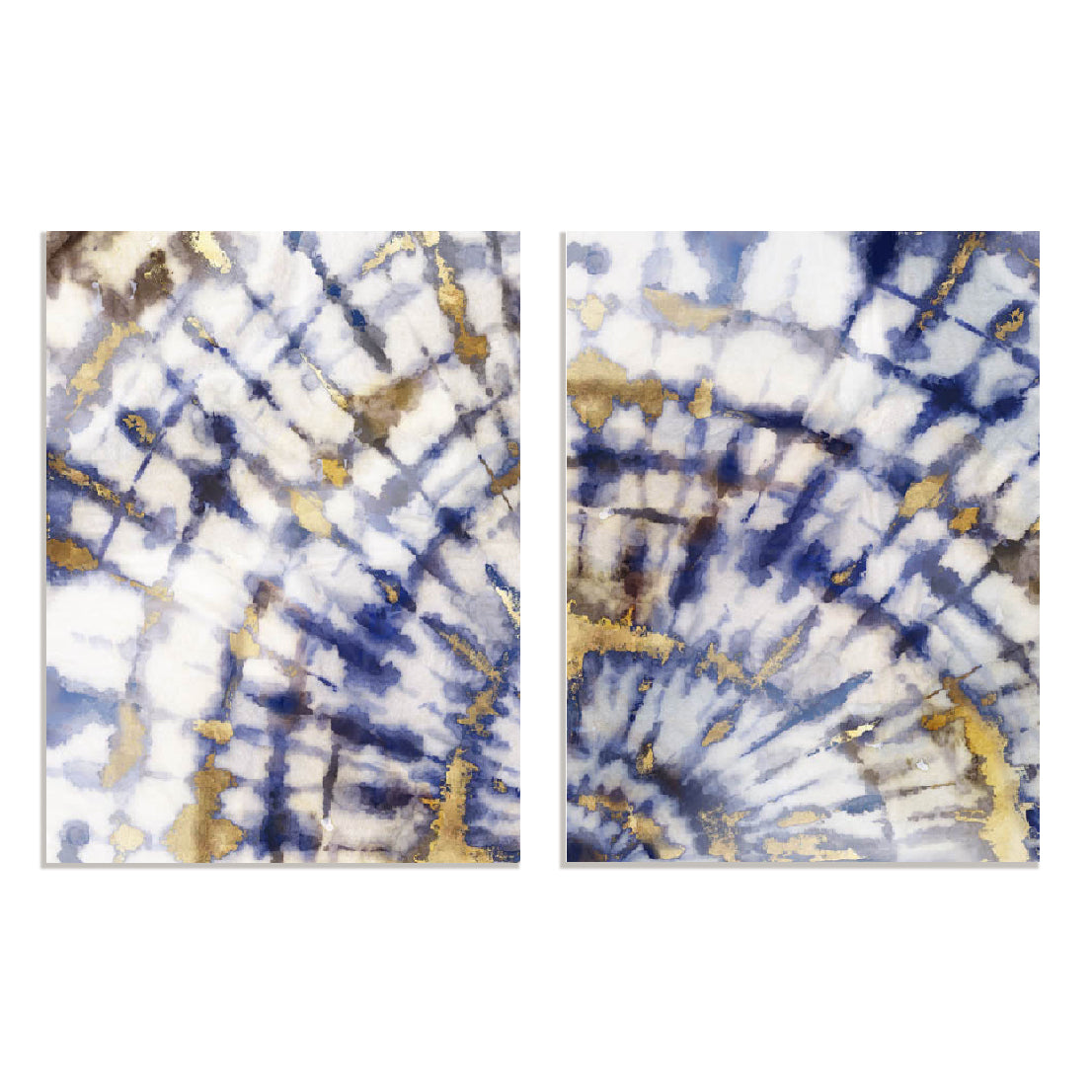 Batik Impression I And II Wall Art