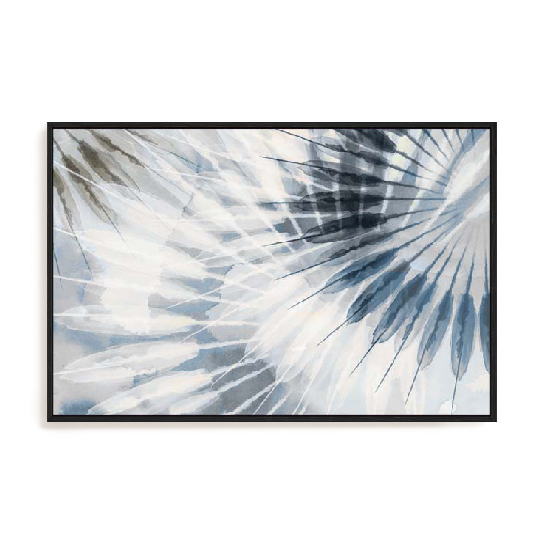 Dance of the Rays I Blue Version Wall Art