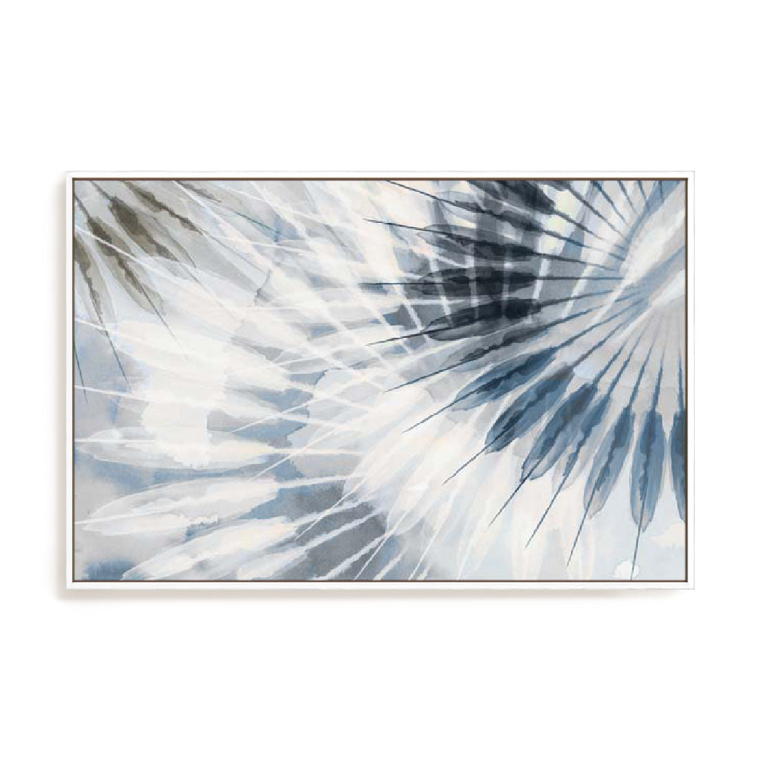 Dance of the Rays I Blue Version Wall Art