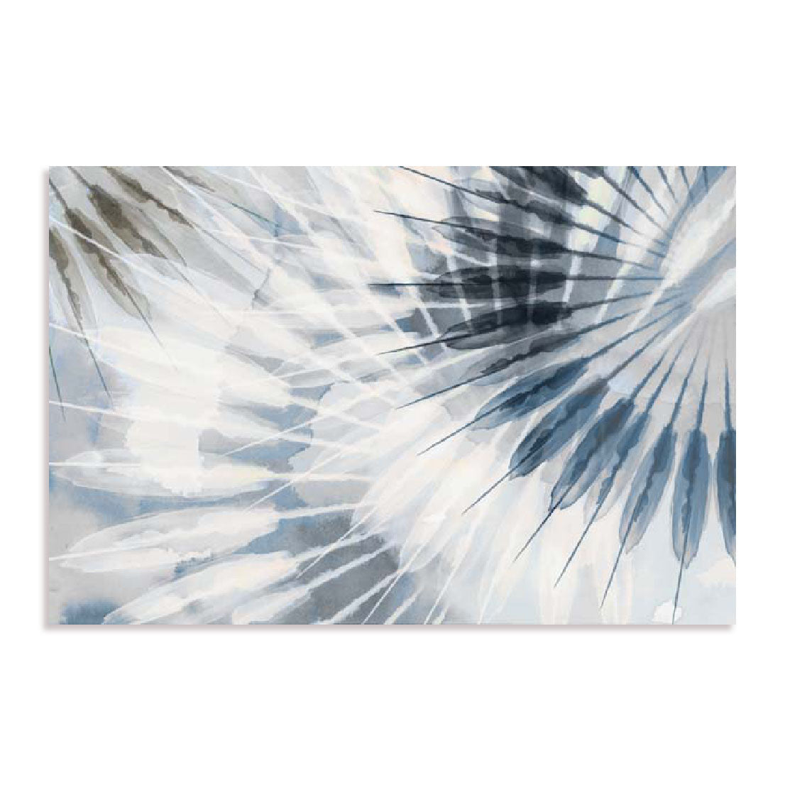 Dance of the Rays I Blue Version Wall Art