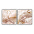 Rose Marble I And II Wall Art