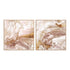 Rose Marble I And II Wall Art