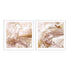 Rose Marble I And II Wall Art