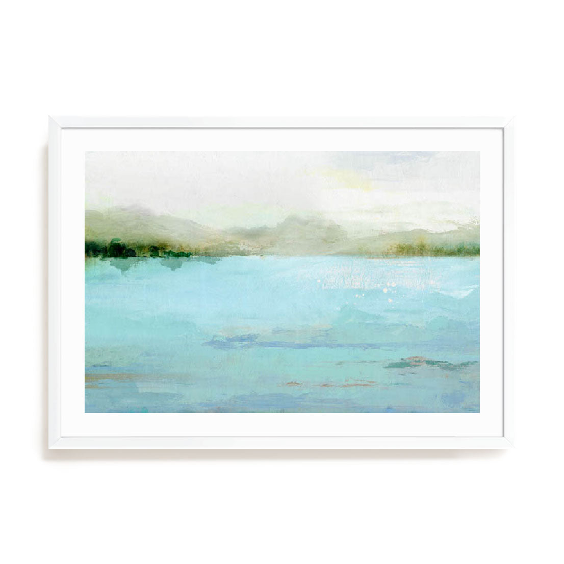 Blue Lake Wall Art