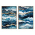 Veins Of Gold I And II Wall Art