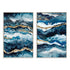 Veins Of Gold I And II Wall Art