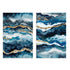 Veins Of Gold I And II Wall Art