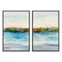 Lost Horizon I And  II Wall Art