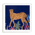 Cheetah I Wall Art #oran_white-white-border