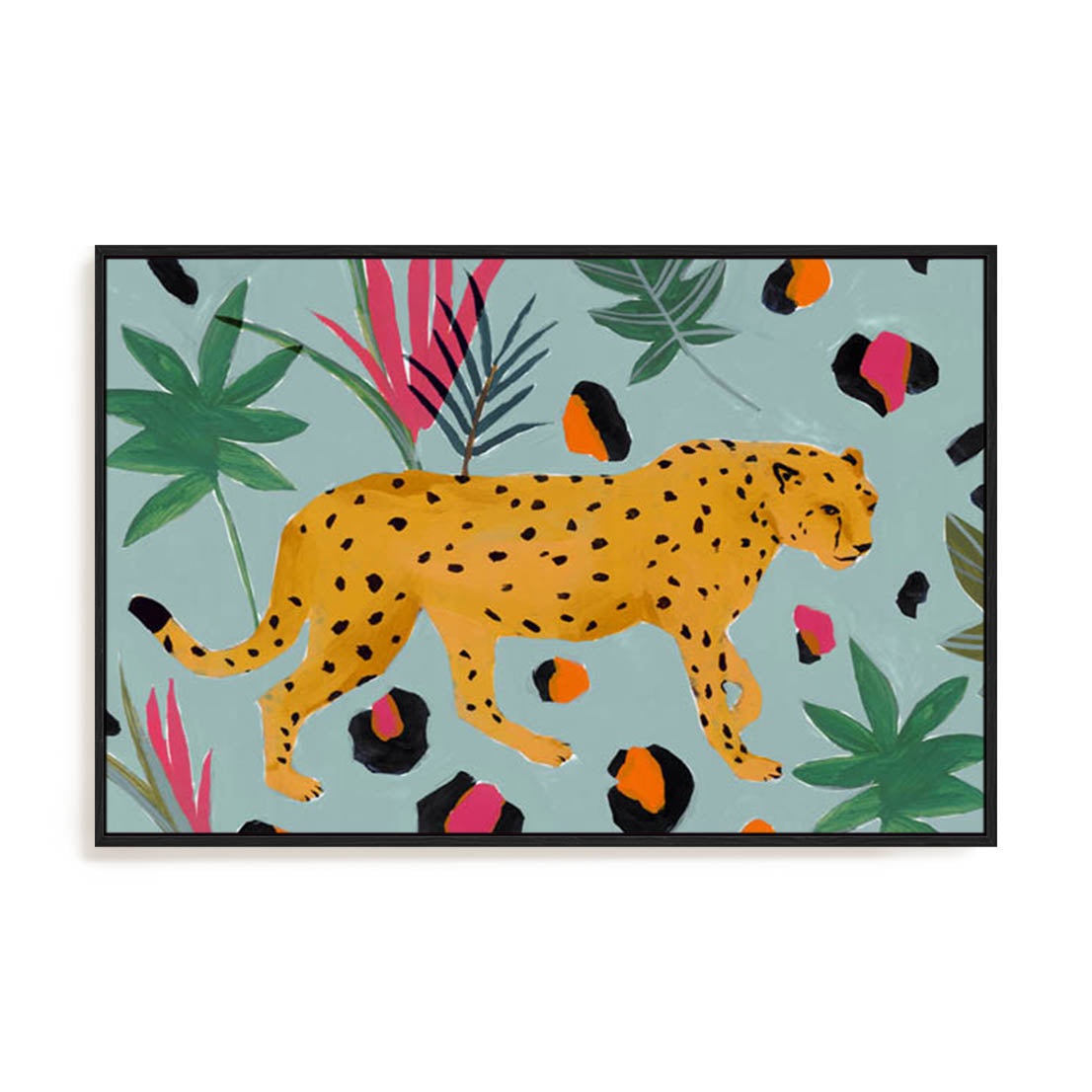 Walking Cheetah Ii Wall Art