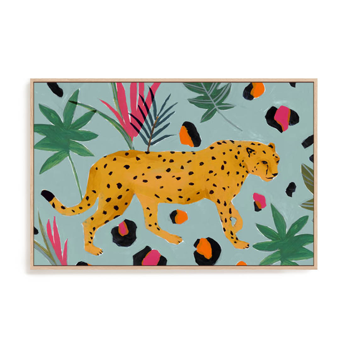 Walking Cheetah Ii Wall Art