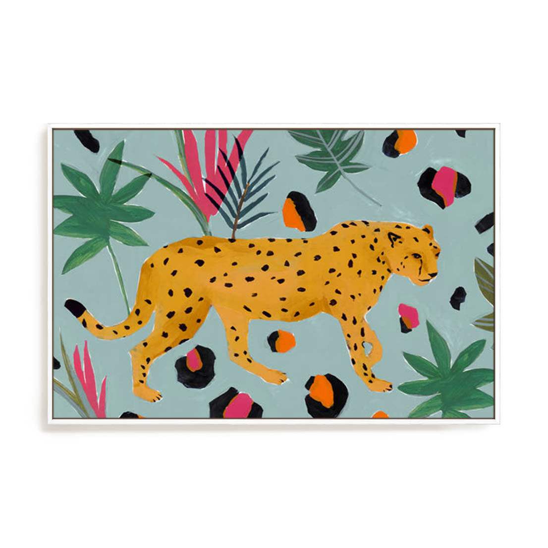 Walking Cheetah Ii Wall Art