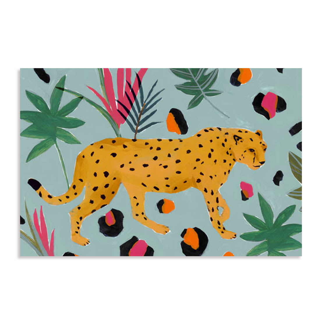 Walking Cheetah Ii Wall Art