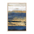 Molten Cobalt And Gold Wall Art