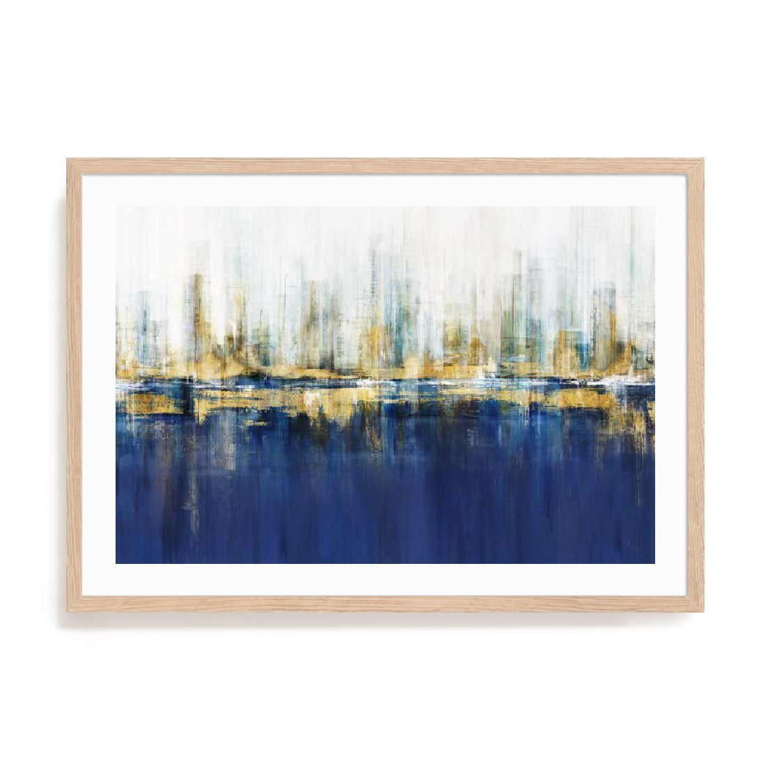Ultramarine Horizon Wall Art