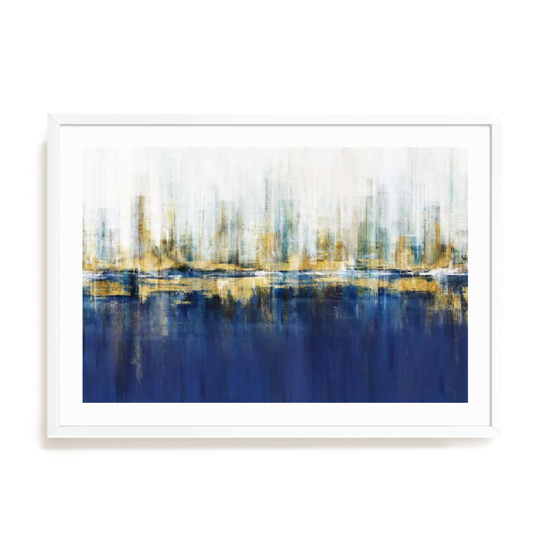 Ultramarine Horizon Wall Art