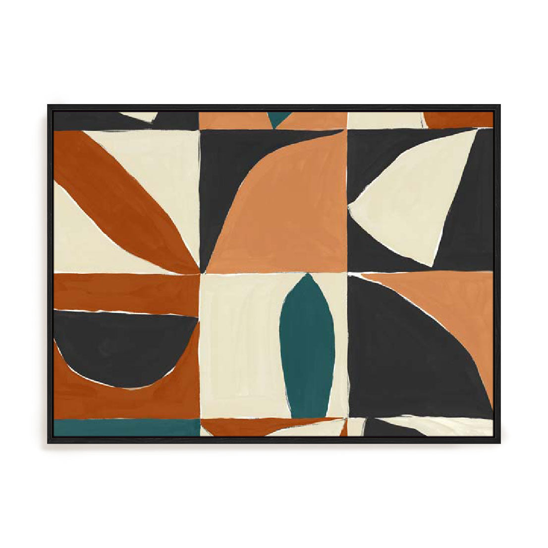 Teal Mayan I Wall Art