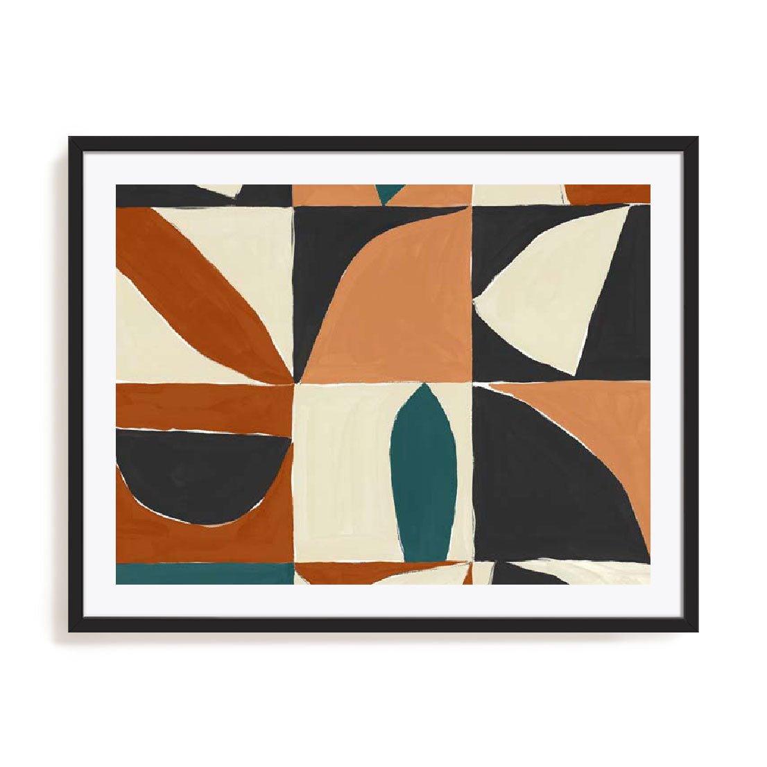 Teal Mayan I Wall Art