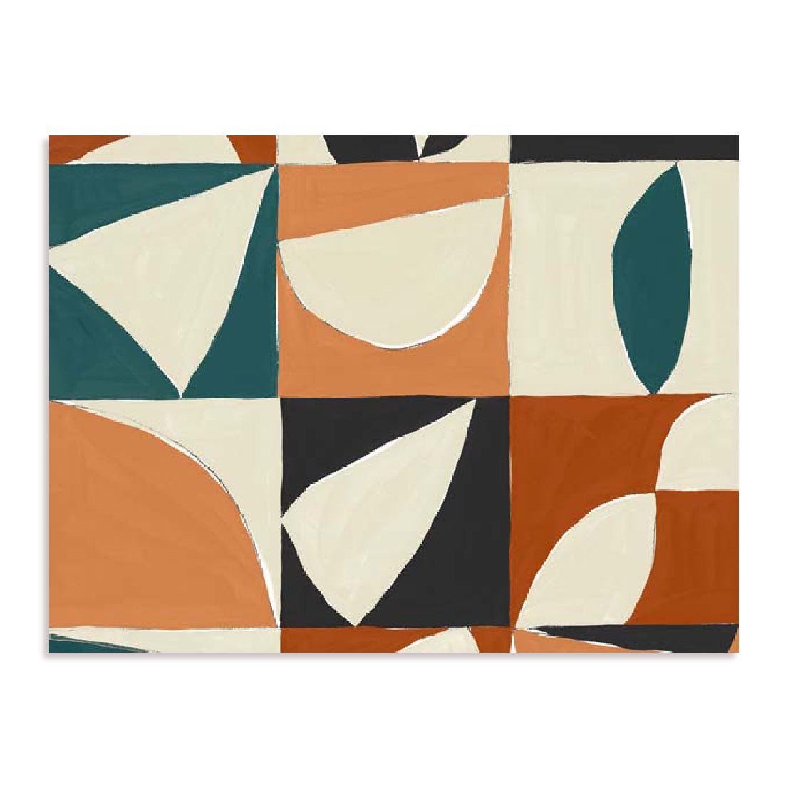 Teal Mayan II Wall Art