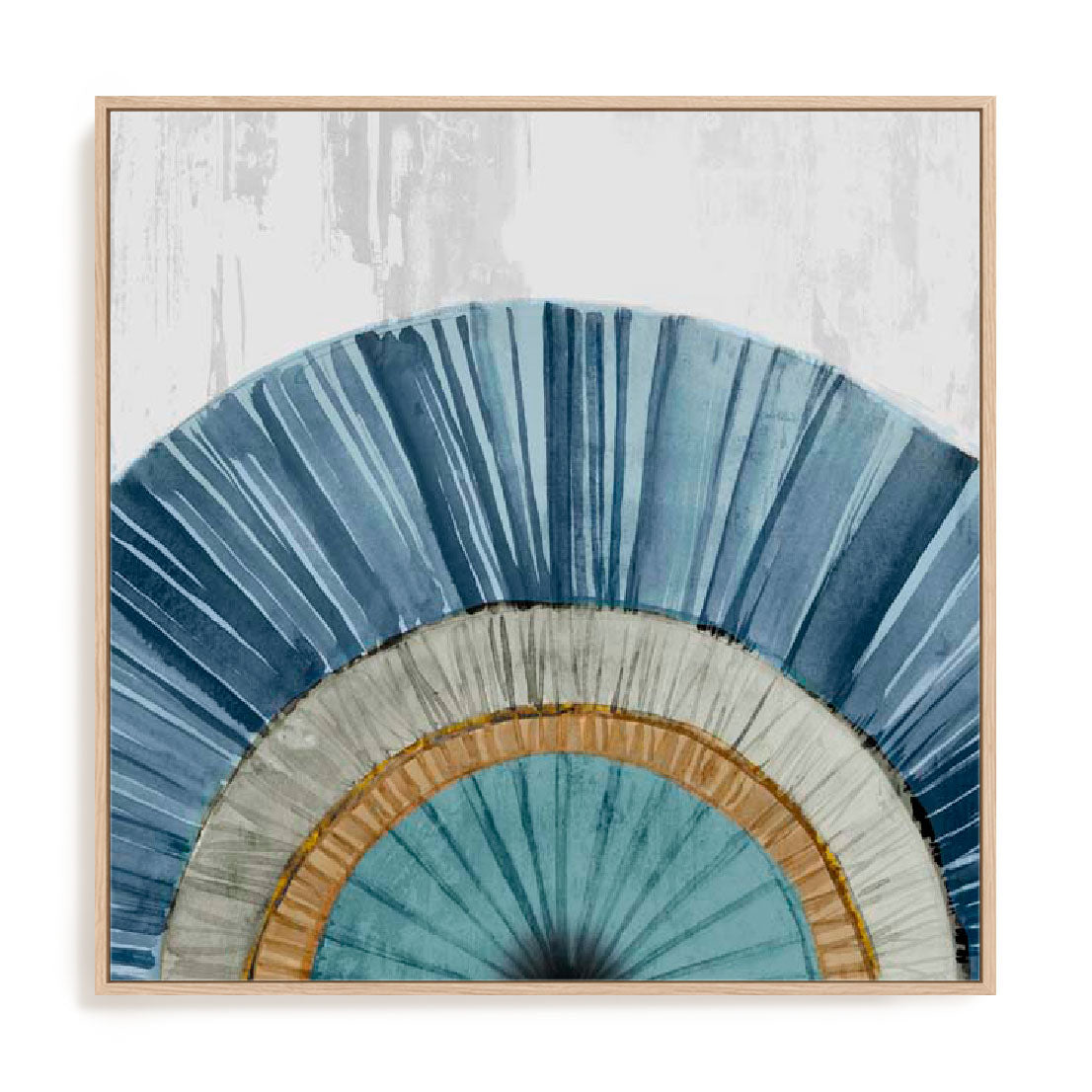 Arizona Fan I Blue Version Wall Art
