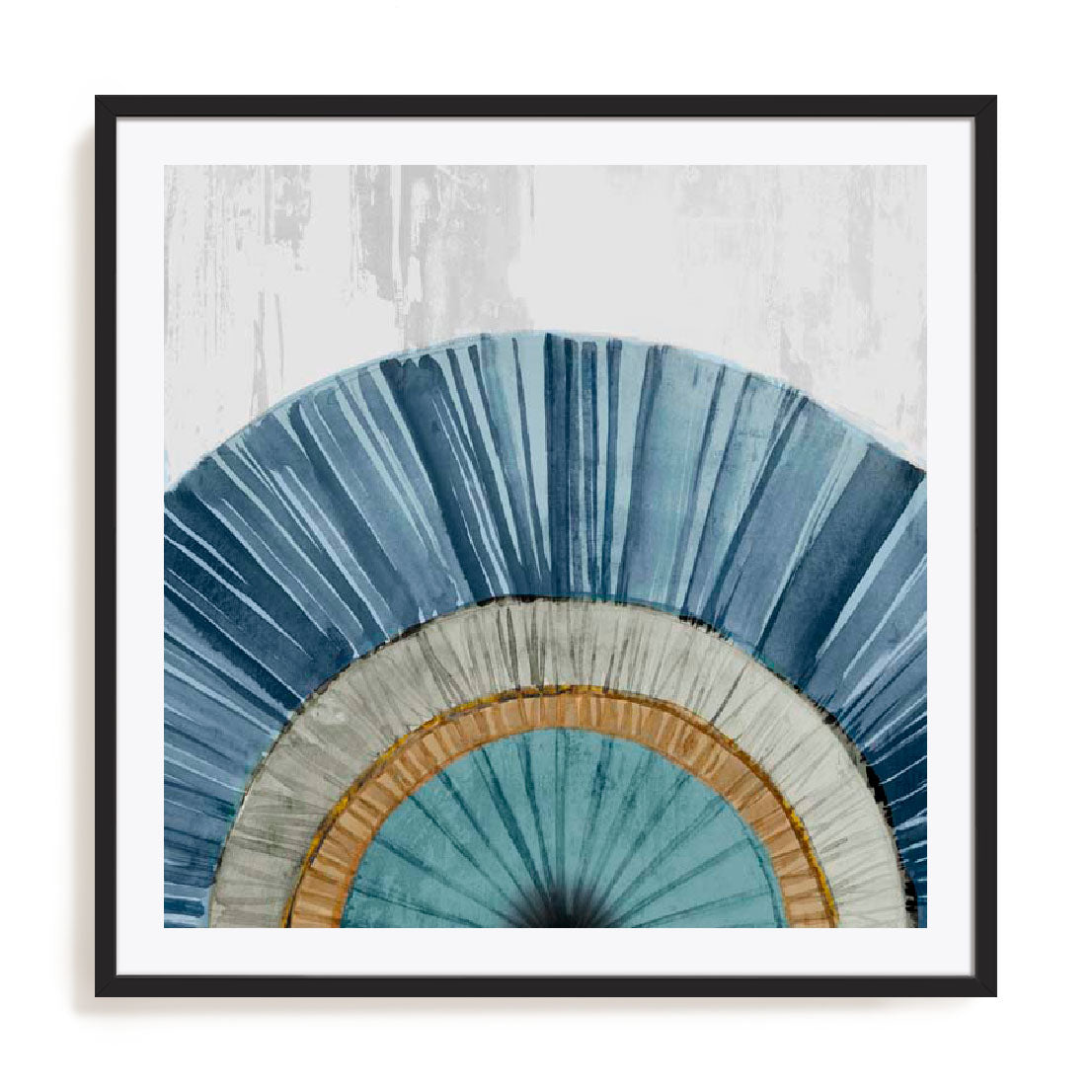 Arizona Fan I Blue Version Wall Art