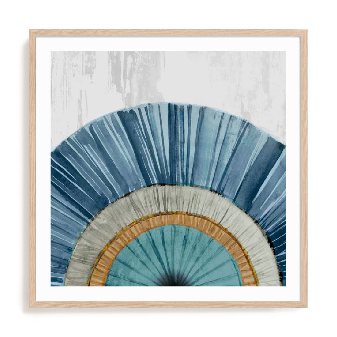 Arizona Fan I Blue Version Wall Art