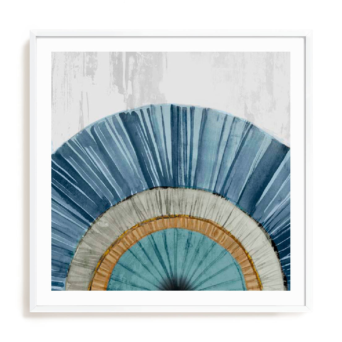 Arizona Fan I Blue Version Wall Art