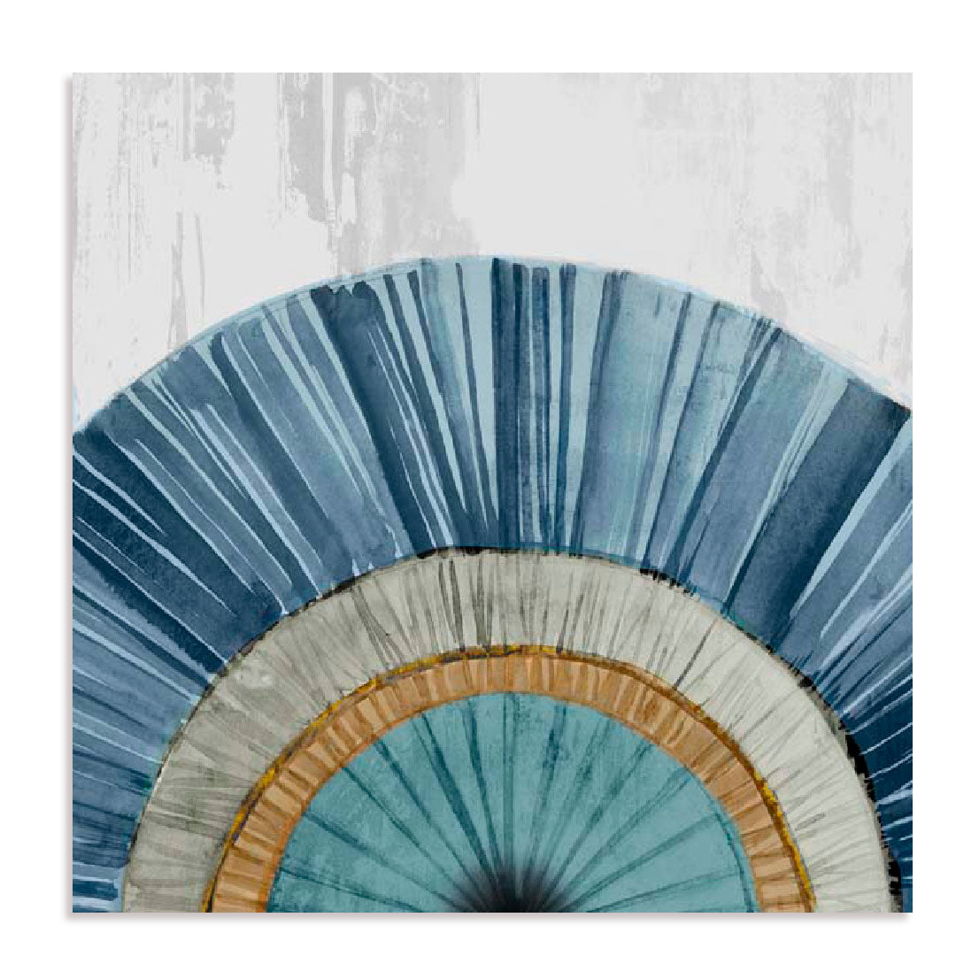 Arizona Fan I Blue Version Wall Art