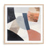 Fragmented Visions II Wall Art #oran_natural-white-border