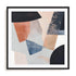 Fragmented Visions III Wall Art #oran_black-white-border