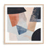 Fragmented Visions III Wall Art #oran_natural-white-border
