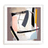 Contours In Motion II Wall Art #oran_white-white-border