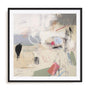 Wall Art Print Poster In Black Frame - Core Abstractions I Abstract Art
