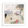 Wall Art Print Poster In White Frame - Core Abstractions I Abstract Art