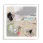 Wall Art Print Poster In White Frame - Core Abstractions Ii Abstract Art