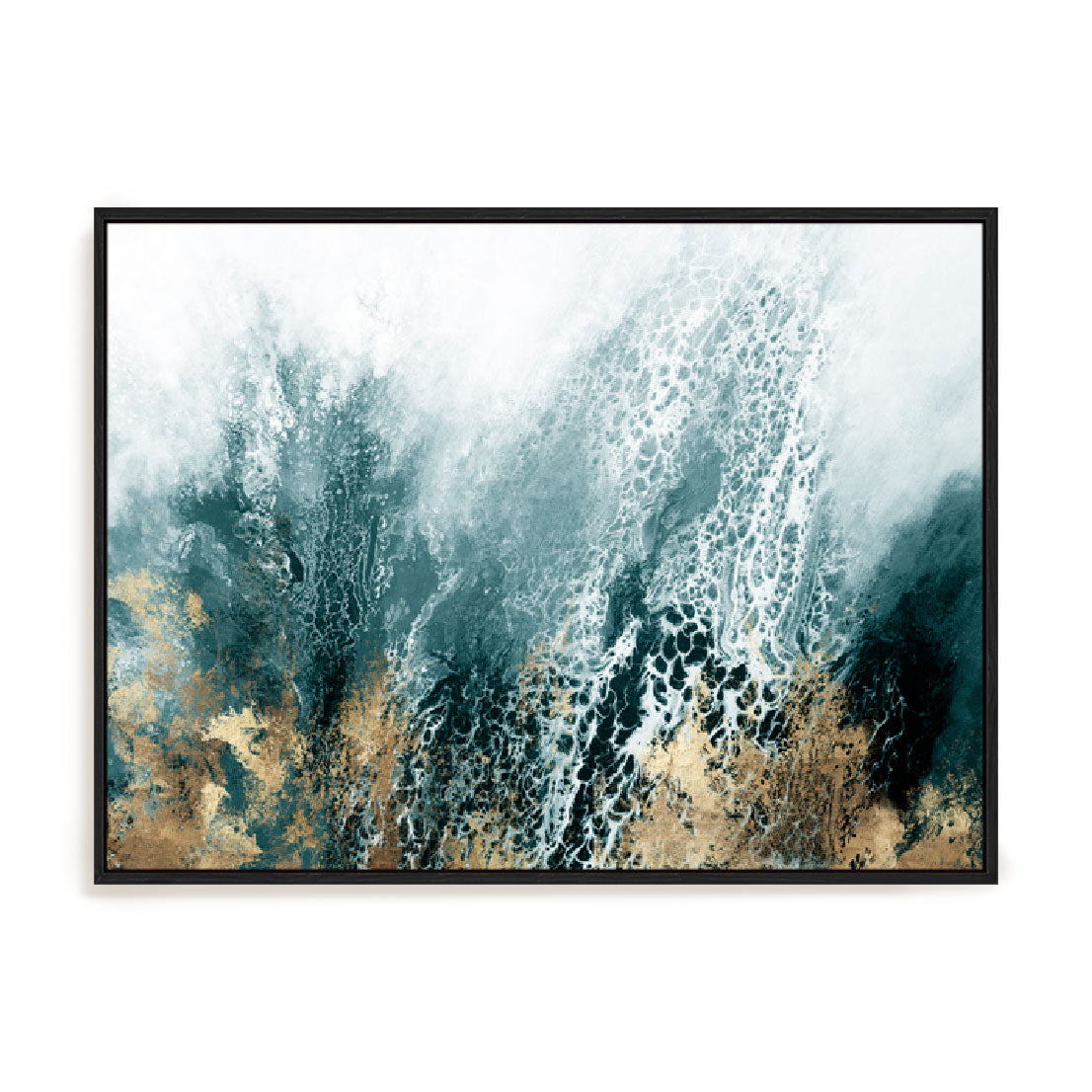 Glassy Tides Wall Art