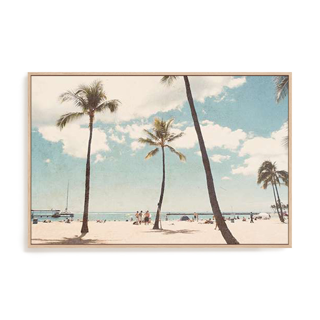 Hawaii Palm Trees Wall Art