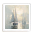 Silent Sailing II Wall Art #oran_white-white-border