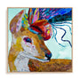 Floral Deer Wall Art