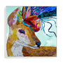 Floral Deer Wall Art
